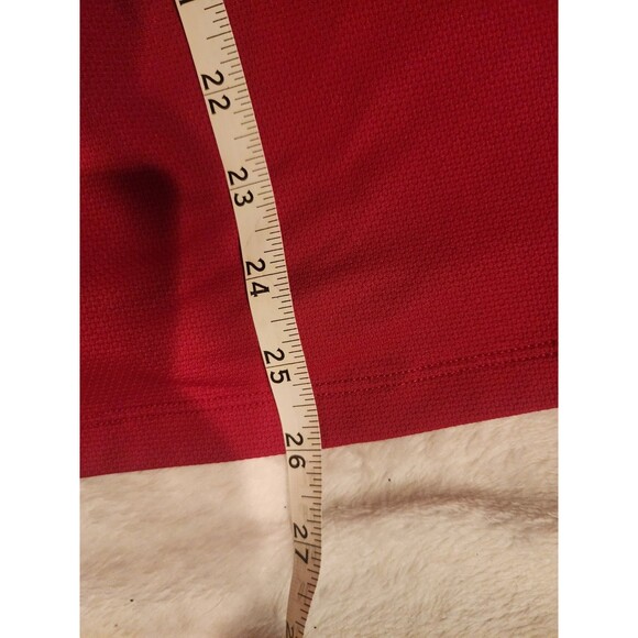 The North Face Red Polo Flashdry Short Sleeve Mens Small - Picture 6 of 8